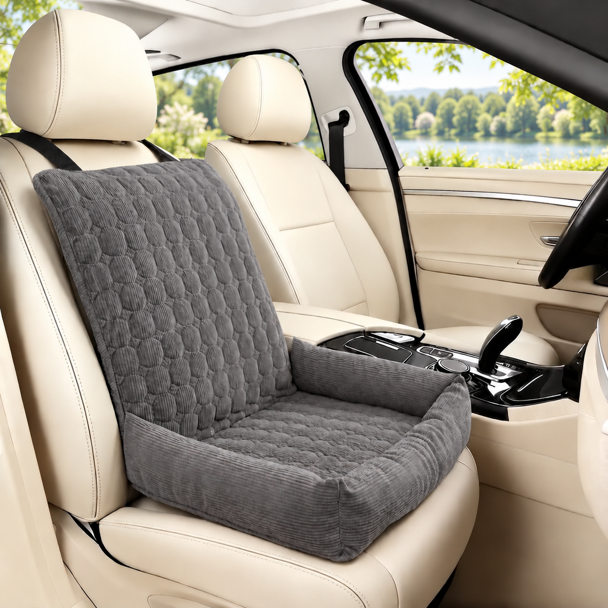 CozyRide™ - Cama de coche para mascotas